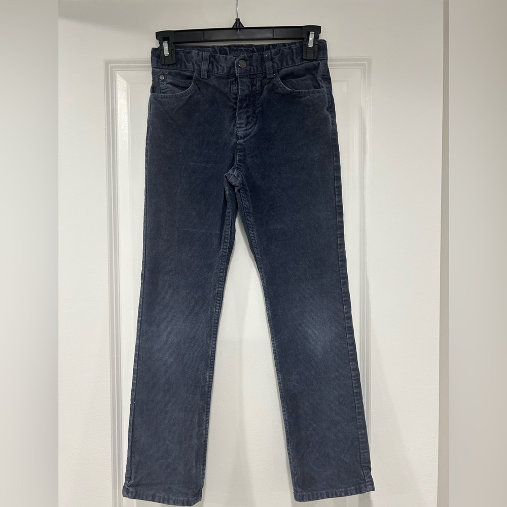 Jacadi Kids Dark Blue Corduroy Pants